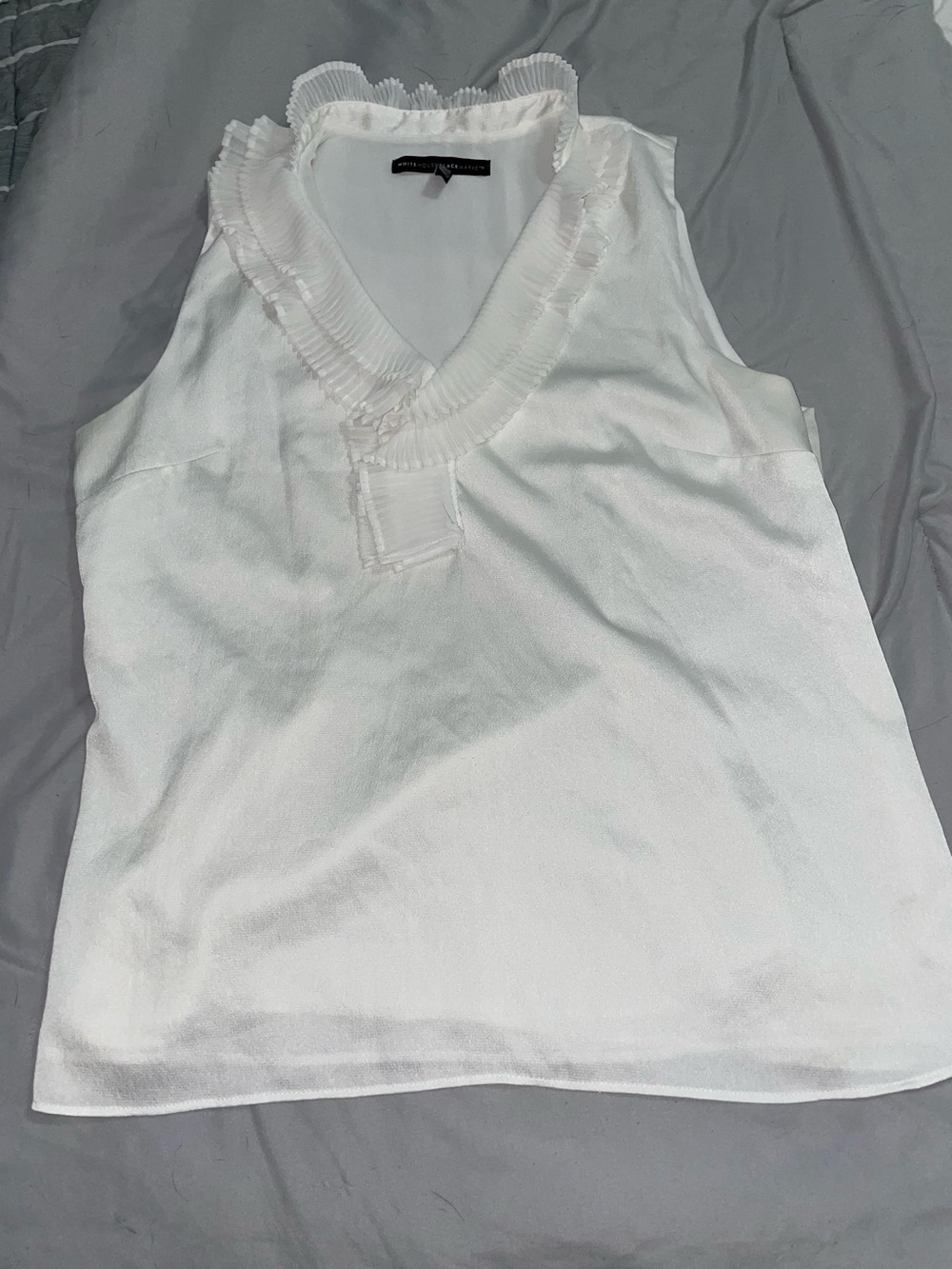 White House Black Market Blouse Sleeveless Women's Size 12 EUC